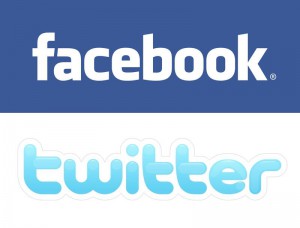 facebook og twitter logo